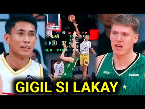 Gigil na gigil si Rhenz Abando, gustong ipahiya ang former NBA player! Christmas GAME sa KOREA!