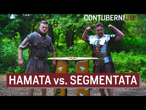 Legionary Armor - Chainmail vs Plate AKA Lorica - Hamata vs Segmentata