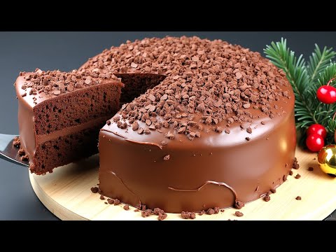 Berühmter Schokoladenkuchen aus einfachen Zutaten! Das beste Weihnachtsrezept!