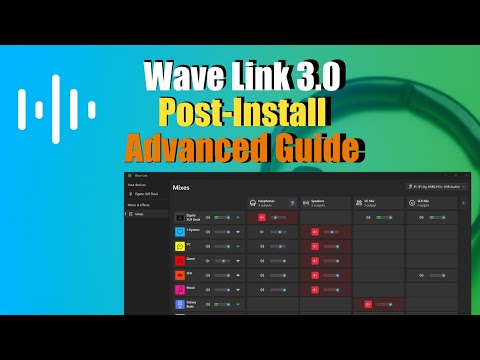 Wave Link 3.0 Advanced Audio Routing — Game, Chat, SFX, Music & MORE
