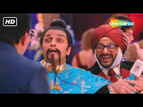 Riteish & Arshad COMEDY | Double Dhamaal - Part 3 | Sanjay Dutt