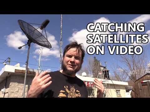 Videos Of Satellites In Space Made With DIY Radio Telescope