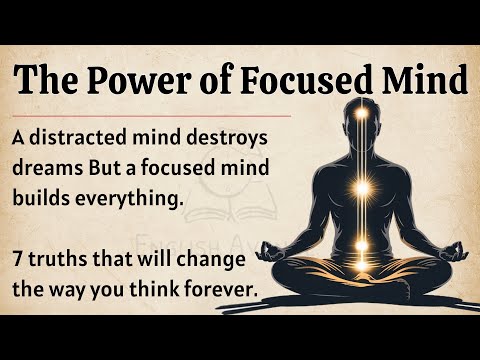 The Power of a Focused Mind - Reprogram Your Mind || Graded Reader || Improve Your English Skills ✅