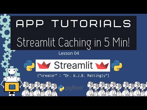 How to Cache Models and Data in Streamlit (Streamlit Tutorials 01.04)