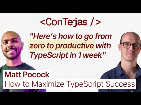 Matt Pocock: How to Maximize Success with TypeScript and Career