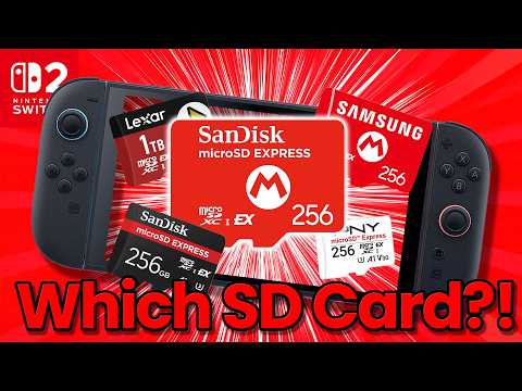 What SD Card To Buy - Nintendo Switch 2 Guide