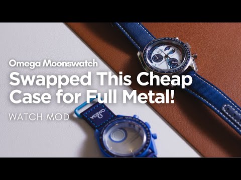 This Mod Makes the Moonswatch Worth It – Metal Case Upgrade!