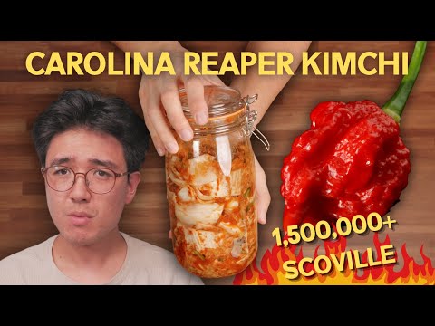 I Tried Making Kimchi With Carolina Reapers