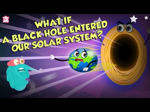 What If A Black Hole Enters Solar System? | Black Hole | The Dr Binocs Show | Peekaboo Kidz