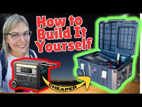 DIY Portable Power Station 5400Wh - LiFePO4 Battery 2000W