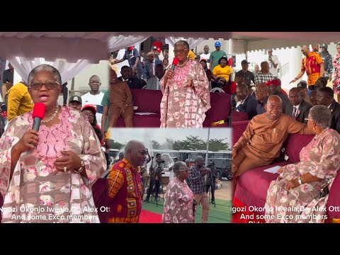 Dr. okonjo Iweala,Dr. Alex Otti, & Some Exco Members Rides on the New Abia Electric Bus