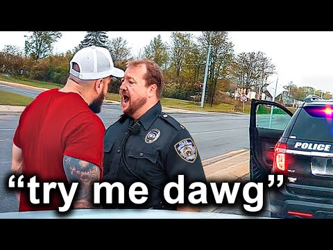 When Cops Give Wannabe Tough Guys A Much-Needed Reality Check