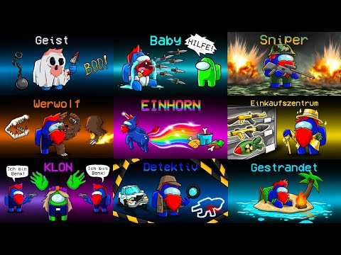 GLÜCKSRAD entscheidet deine ROLLE in Among Us