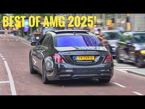 BEST OF Modified Mercedes AMG 2025! CRAZY Driving, HUGE Burnouts And EPIC FAILS!
