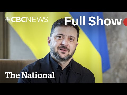 CBC News: The National | Zelenskyy unveils peace plan details