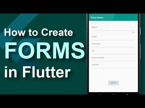 How to create and validate forms in Flutter
