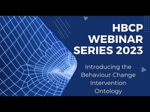 Introducing the Behaviour Change Intervention Ontology