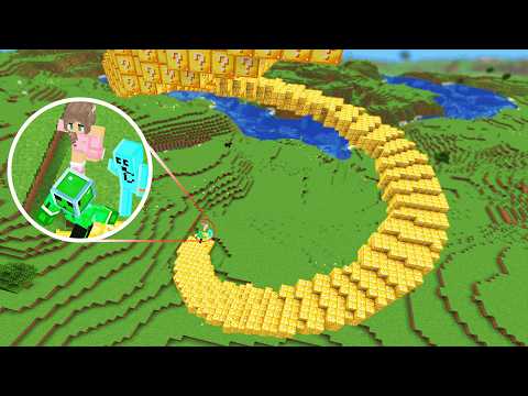 Lucky Block Pillar Race to the Top