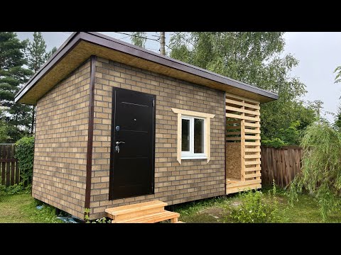 I built a 3x6 MINI HOUSE in 3 days! Here's the result...