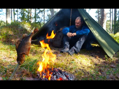 3 Days Camping and Bushcraft - Catch and Cook