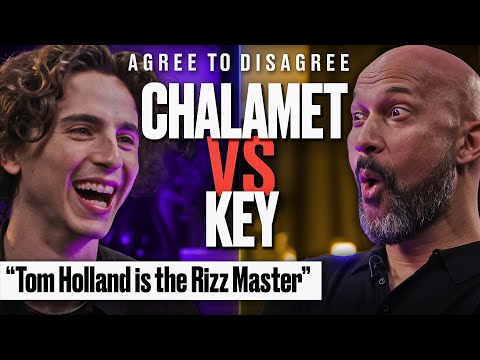 Timothée Chalamet & Keegan-Michael Key Argue Over The Internet's Biggest Debates | Agree to Disagree