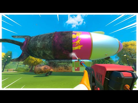 Cleaning the Hindenburg Remains in PowerWash Simulator 2