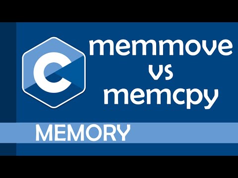 Difference between memmove and memcpy