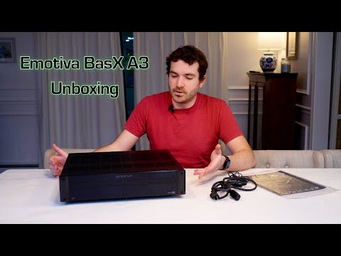 Emotiva BasX A3 Unboxing