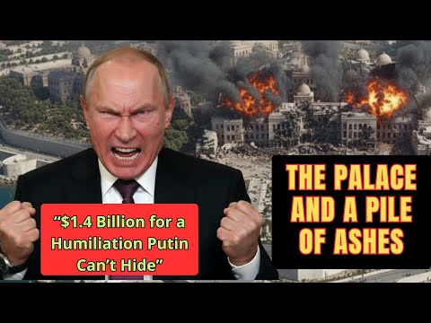 $1.4 billion: For the arrogant, and Ukraine has shattered Putin's mythical, impregnable palace.