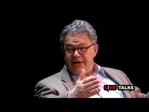 Senator Al Franken in conversation with Chelsea Handler at Live Talks Los Angeles