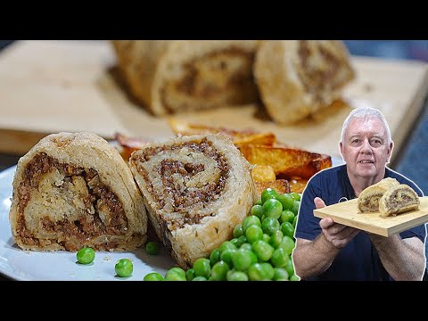 BRITISH RAG PUDDING - A Classic Northern Dish!