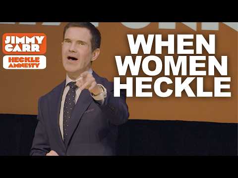 When Women Heckle! | Jimmy Carr Vs The Audience | Jimmy Carr Crowd Work