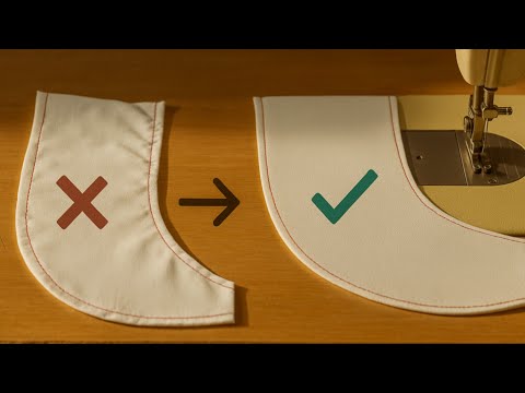 ⛔" Stop Ruining Armholes! The Secret Trick to Smooth Curves" 👗✂️
