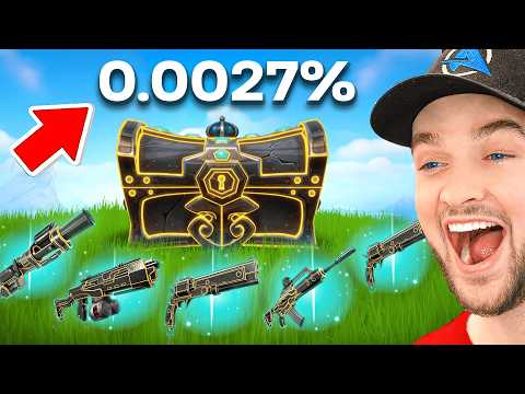 I Found Fortnite's RAREST Chest on my SECRET 4K Wireless Gaming TV!