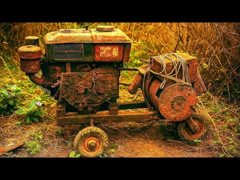 ⚡ Back from the Dead! Bringing a Forgotten Rusty Generator Back to Life!