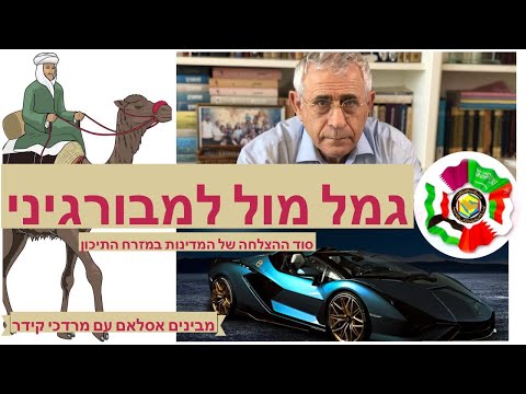 גמל מול למבורגיני סוד ההצלחה של המדינות במזרח התיכון ופתרון הבעיה הפלסטינית - תוכנית האמירויות