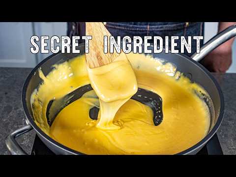 Movie Theater Style Nacho Cheese Sauce (Secret Ingredient!)