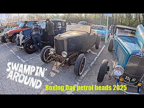 swamping around ...at Wickham Square and locks heath boxing day petrol heads