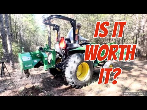 Grinding Stumps With The MechMaxx SG24 Stump Grinder