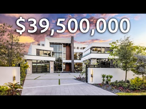INSIDE a $39,500,000 MEGA MANSION with 14K GOLD CEILINGS!