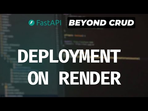 Deploying FastAPI, PostgreSQL, Celery & Redis on Render - FastAPI Beyond CRUD (Part 23)