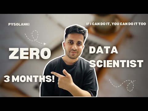 How I Learned Data Science in 3 MONTHS & Got a Job Offer (no CS Degree)