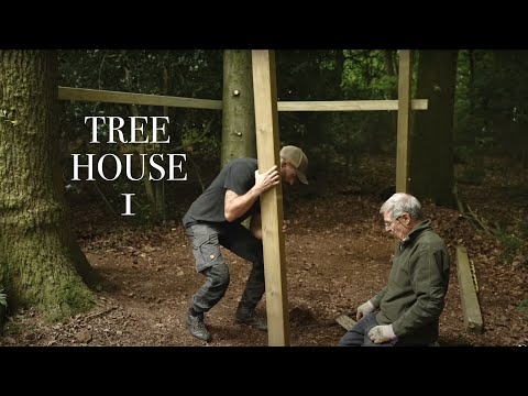 Building a Tree House: Platform & Frame | Cheap DIY Project (PART 1)