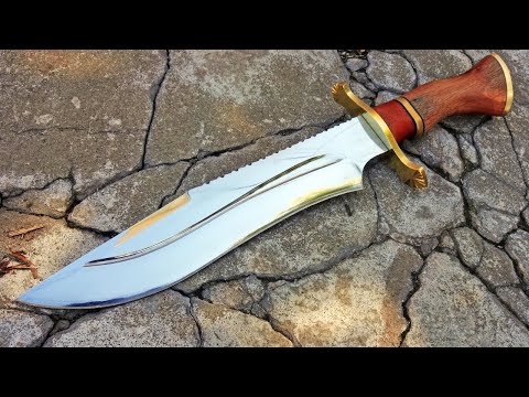 Making a Bowie Knife