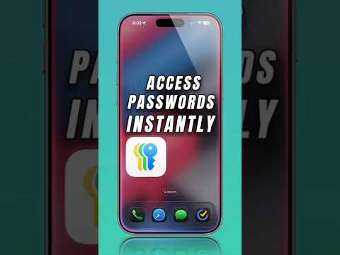 Find Saved Password Instantly with Siri