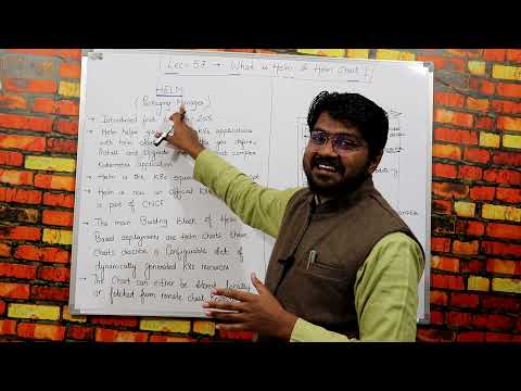 What is HELM and HELM Chart-Hindi/Urdu | Lec-57 | Introduction to Helm | Helm 3 Architecture