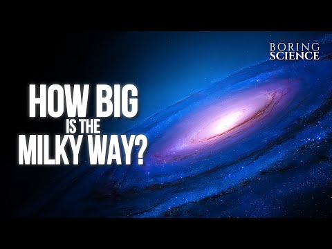 How Big Is The Milky Way?