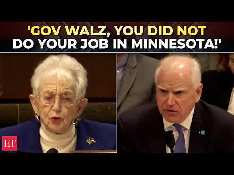 'You were afraid of POLITICAL RETALIATION!': Rep Foxx loses it on Gov Tim Walz over Minnesota fraud