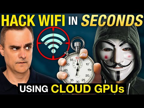 Break WiFi networks using Cloud GPUs in seconds