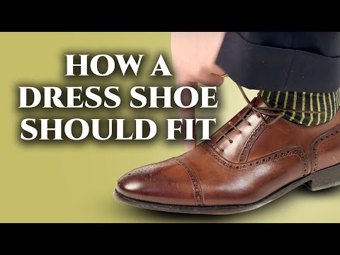 How A Mens Dress Shoe Should Fit & How To Find The Right Shoe Size Online & In Store